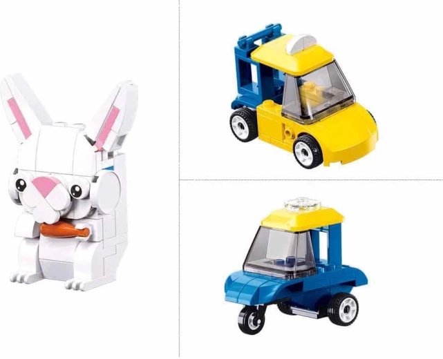 Adorables animaux et véhicules