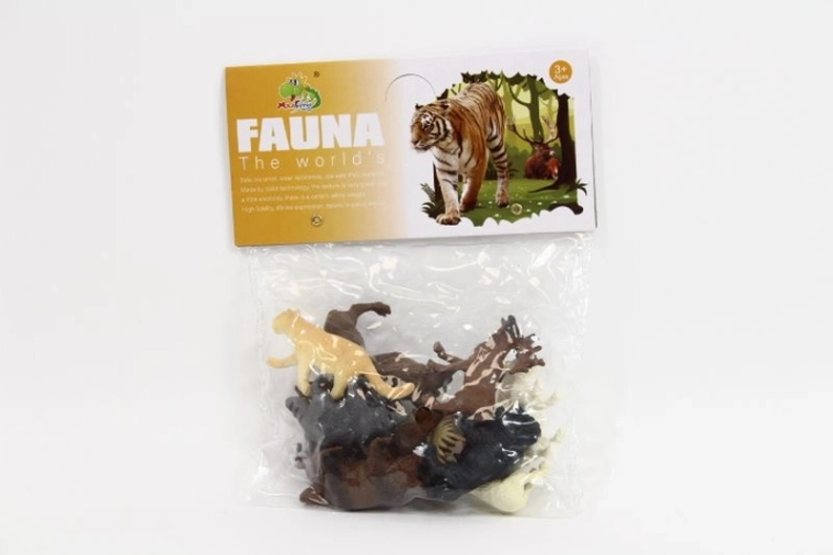 Ensemble de figurines d’animaux sauvages – 12 pièces