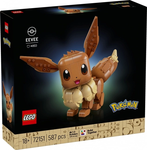 LEGO Pokémon Eevee building set for adults