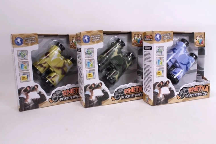 Kids’ camouflage binoculars with compass