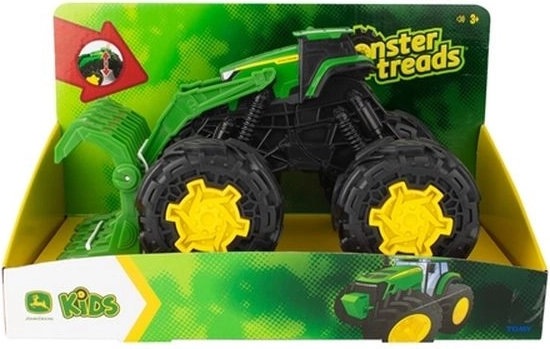 Tomy John Deere Monster Tractor avec chargeur