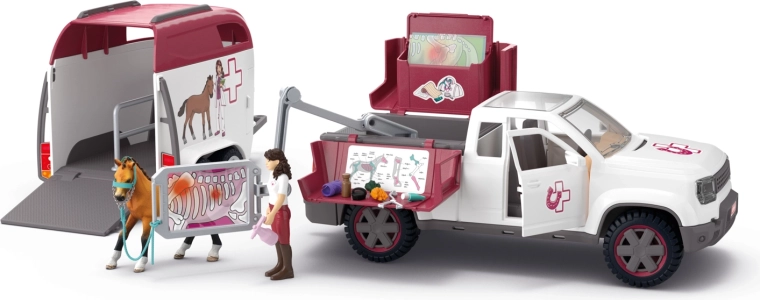 Schleich Horse Club Mobile Veterinarian with Trailer