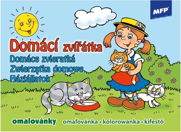 Livres à Colorier Animaux Domestiques pour Enfants