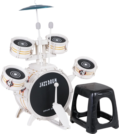 Realistische set voor jonge drummers