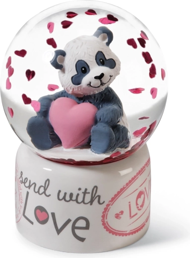 NICI Panda Love Snow Globe 6.5 cm