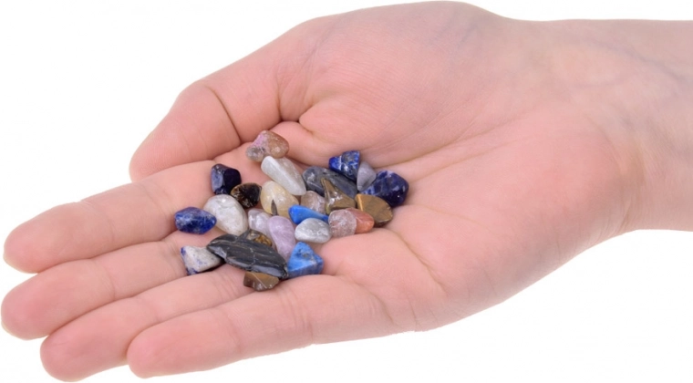 Colorful crystals as a reward