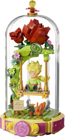 Magical scene under a transparent cover