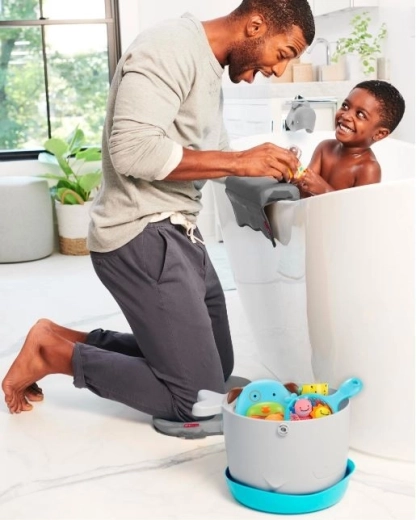 Emmer met basis voor schoon en snel drogen