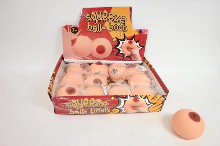 Gniotek anti-stress squeeze toy, 12 pcs in a display box