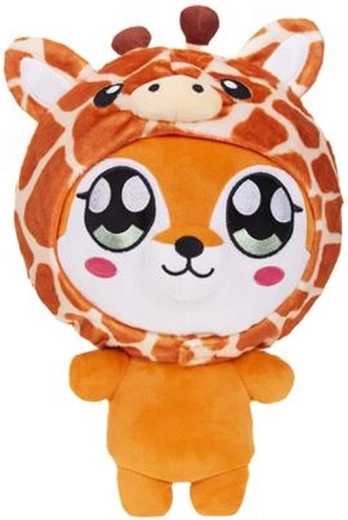 Uittrekbare giraffenhoodie voor motorische ontwikkeling