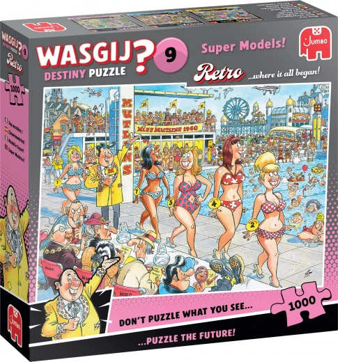 Puzzle WASGIJ Destiny 9 Supermodellen 1000 stukjes