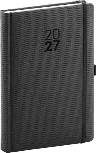 Notique dagagenda Diamante 2027 zwart 15 × 21 cm