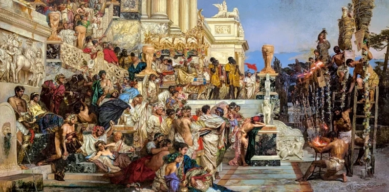 Puzzle Art Collection: Nero’s fakkels 4000 stukjes