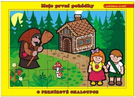 Puzzle Maison en pain d'épices 24 pièces