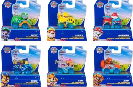 Pat’ Patrouille PUP Squad – petits véhicules avec figurine