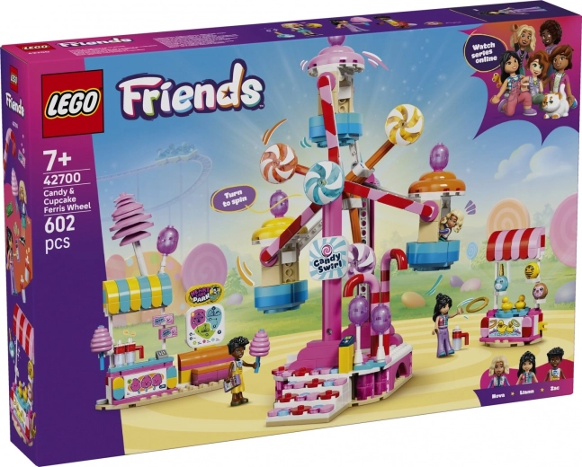 LEGO Friends Grande roue barbe à papa et cupcakes