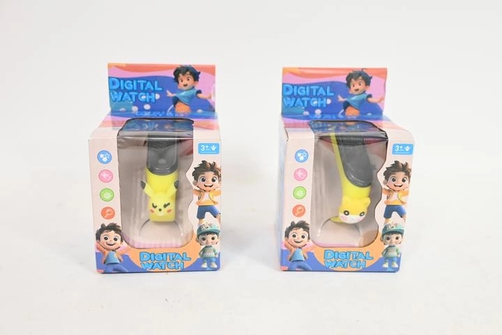 Electronic digital watch in a box