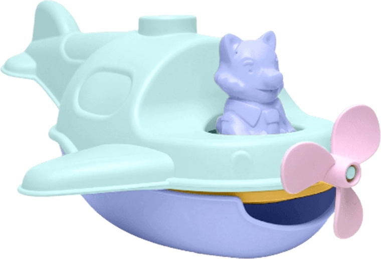 Simple. 2-in-1 mint seaplane – modular airplane and boat for water and sand