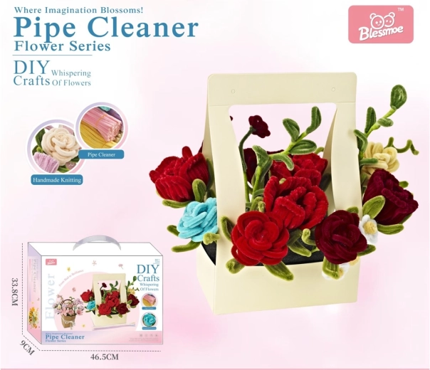 Kit créatif DIY : bouquet de fleurs pour enfants