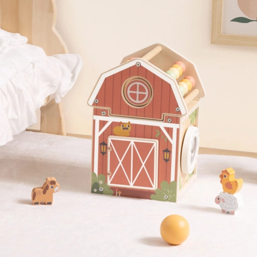 Leren door te spelen met telraam op het dak