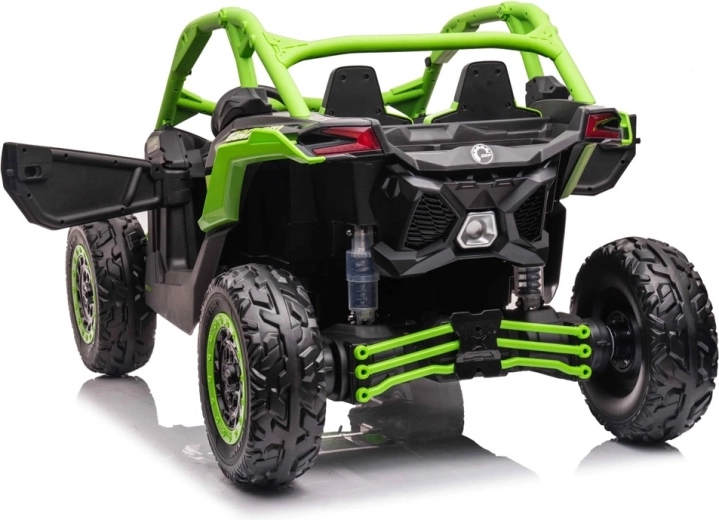 Comfort for two riders and safe entry