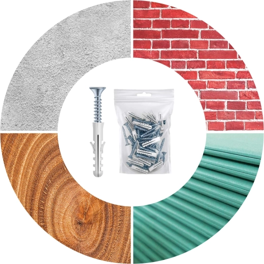 Eenvoudige montage op diverse ondergronden