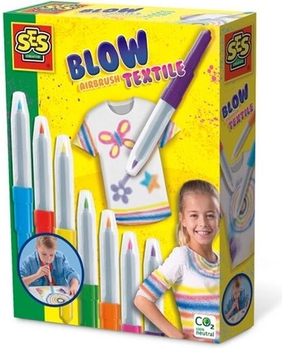 SES Creative blaasstiften voor textiel blow-airbrush
