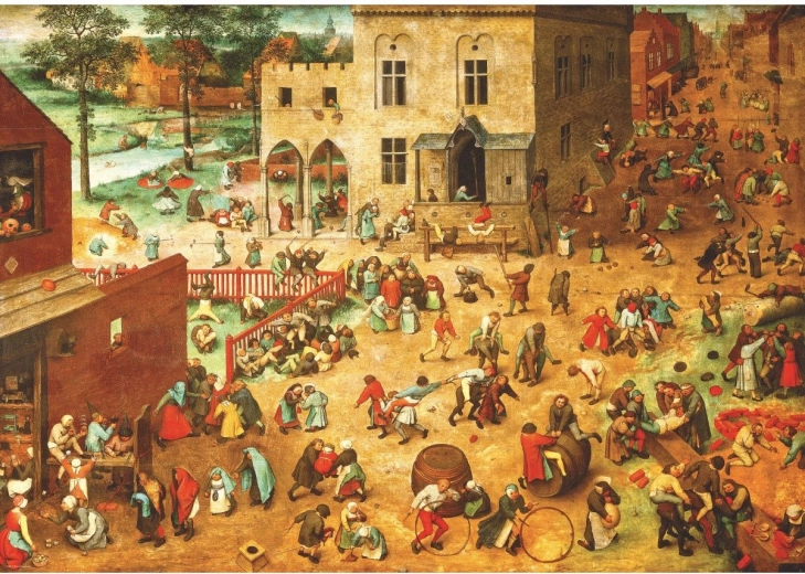 Puzzel Kinderspellen 1000 stukjes EUROGRAPHICS