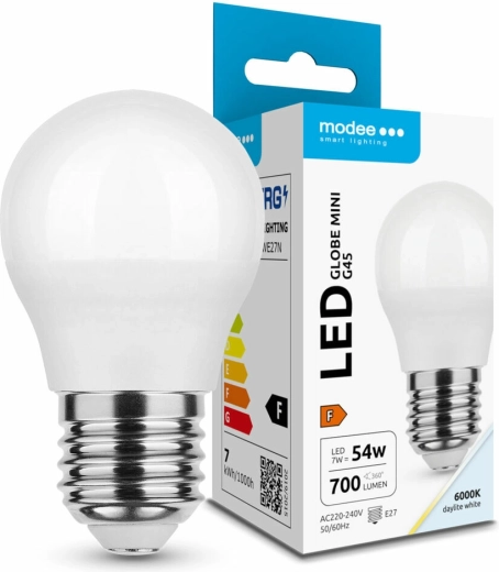 Ampoule LED Globe Mini G45 7 W E27 blanc froid 700 lm