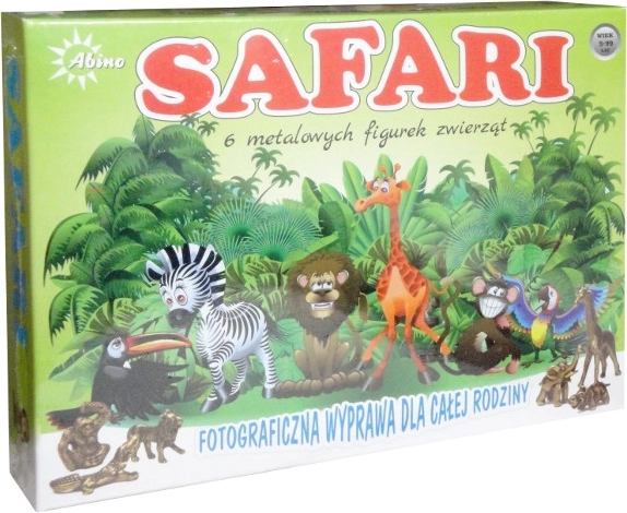 Safari – a family board game about photographing wild animals
