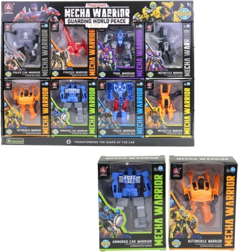 Transforming Robots in a Display Box