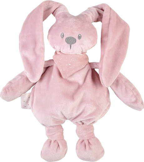 Nattou plush bunny Lapidou Glow dusty pink 36 cm