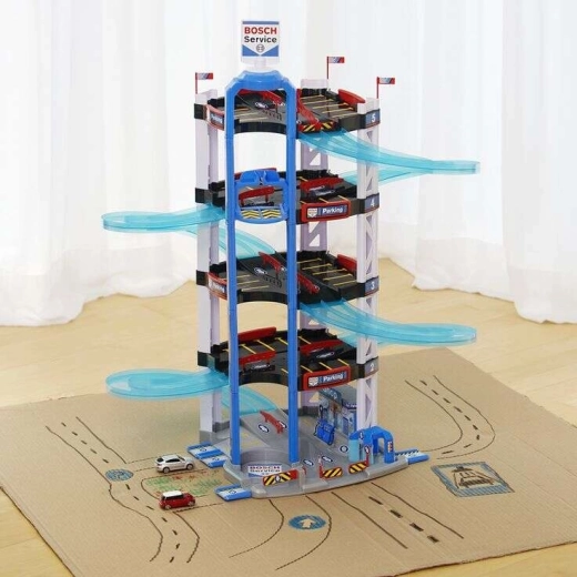 Cinq étages de plaisir de course