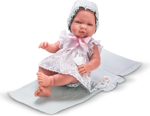 Realistic Baby Girl Doll María 43 cm by ASI