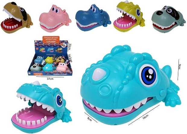 Teething Animal Toy 15 cm (3 variants)