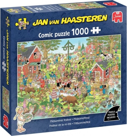 Jumbo puzzel Jan van Haasteren Zomerfestival 1000 stukjes