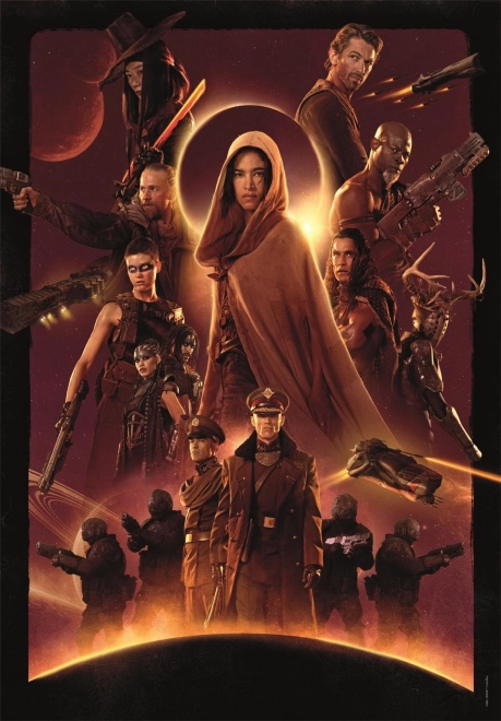 Puzzle 1000 pièces REBEL MOON Compact de Clementoni