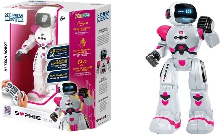 Xtrem Bots Sophie 2.0 interactieve educatieve robot voor kinderen