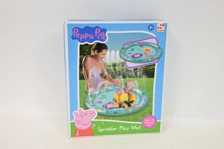 Peppa Pig Wasserspielmatte mit Sprühdüsen 96 cm