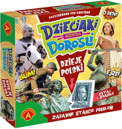 Kinderen vs. Volwassenen – Geschiedenis van Polen familiespelquiz