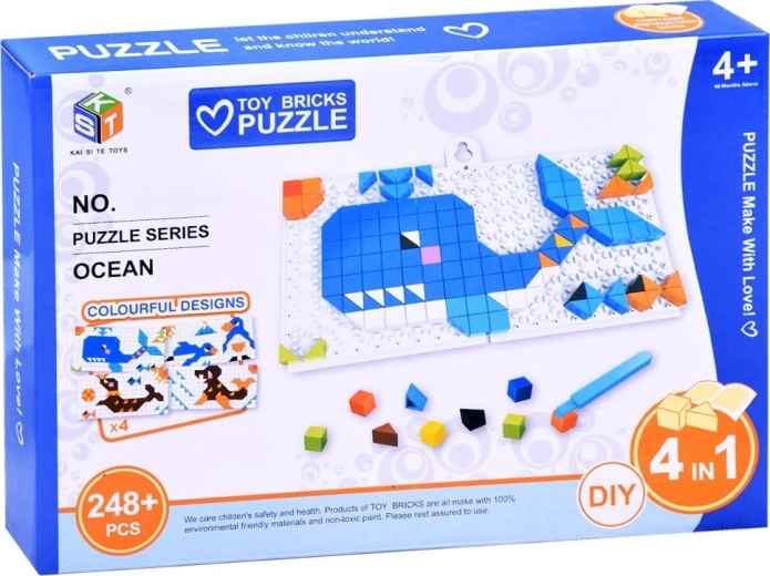 4-in-1 creative fun with ocean themes