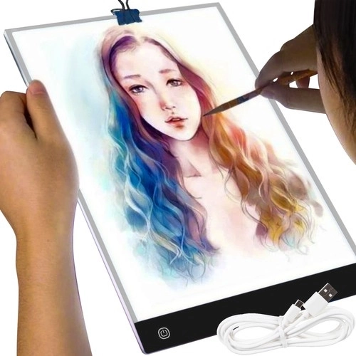 ultradunne LED lichtplaat voor tekenen A4 met USB‑voeding