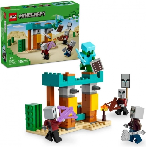 Lego Minecraft Illager-Wüstenpatrouille