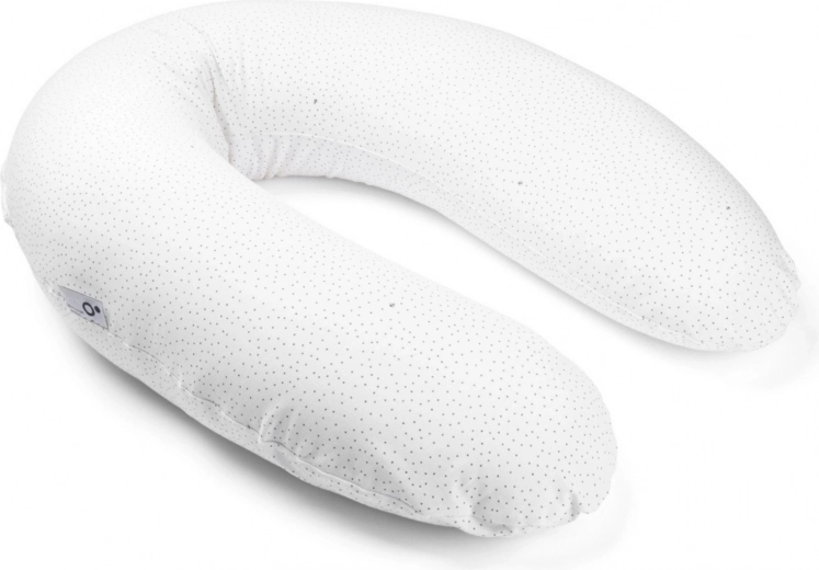 Doomoo Buddy multifunctioneel voedings- en zwangerschapskussen Silver Dots