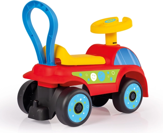 Horn and storage under the seat