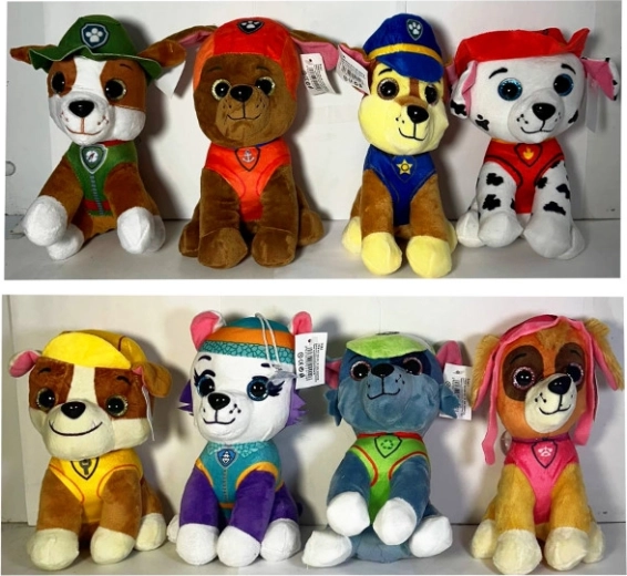 Chien en peluche