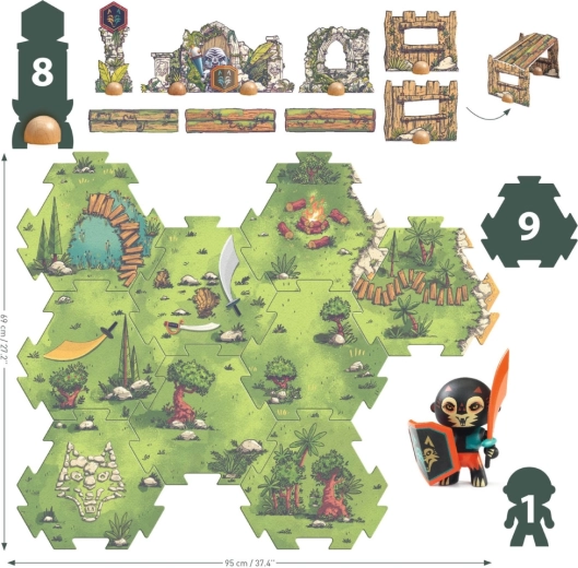 Stevige en veilige stukjes voor kleine handjes