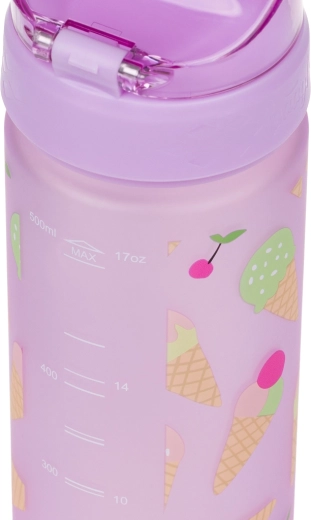 Infuser for fruit and tea and clear measuring marks