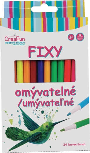 Washable Markers CREAFUN 24 Colors