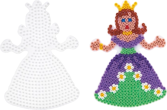 Hama MIDI pegboard for iron-on beads – princess